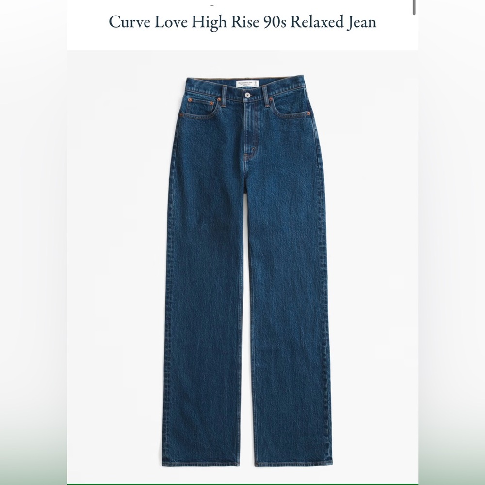 Abercrombie & Fitch curve love  High Rise Jeans women’s 28